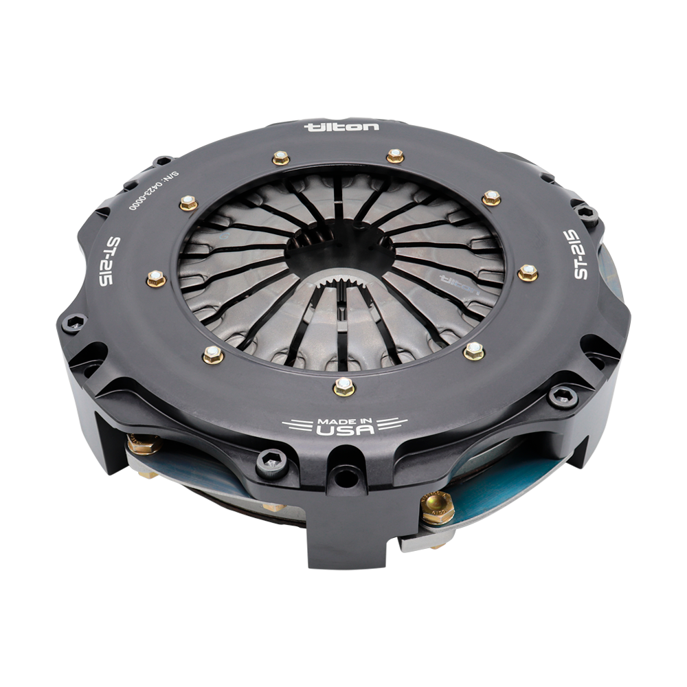 Rotary clutch upgrade kit with Tilton ST-215 Twin Disc