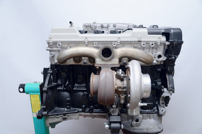 DODO Racing 2JZ-GE T4 bottom mount exhaust manifold
