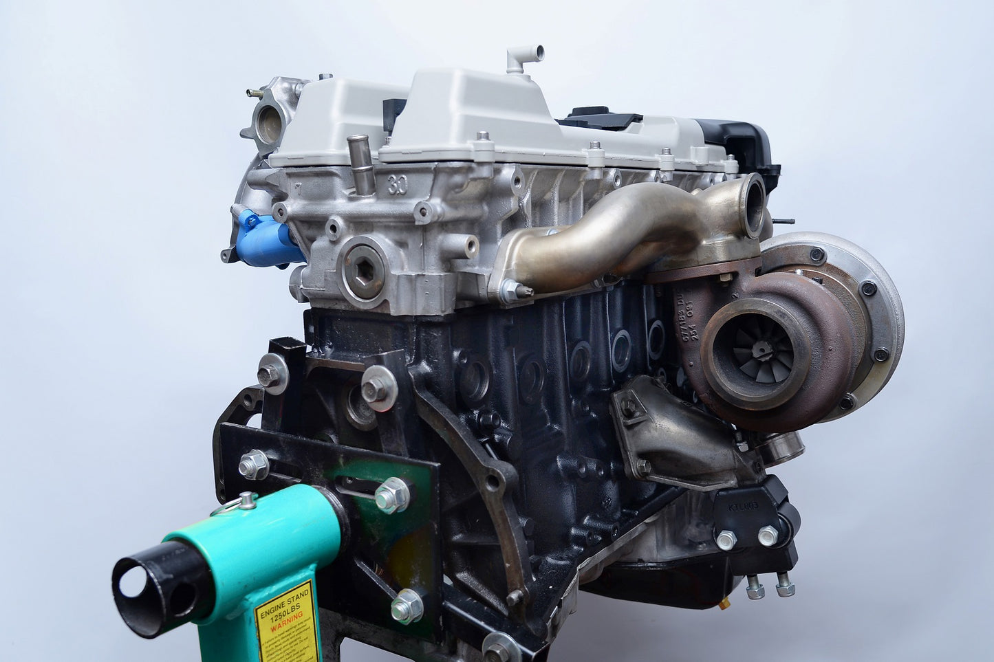 DODO Racing 2JZ-GE T4 bottom mount exhaust manifold